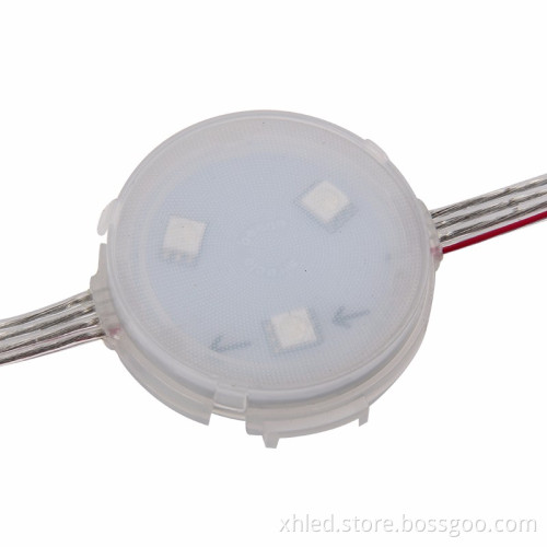 wholesale 30000h lifespan IP67 waterproof 45mm 5050SMD 12VDC 0.8W rgb led point light source